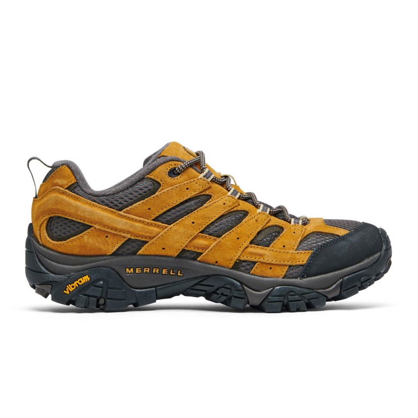 Chaussures Randonnée Merrell Moab 2 Ventilator Jaune Homme | S.A.ZGNW